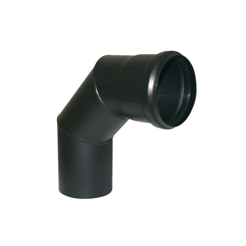 Curva 90° DN 80 AN FIRE FE nero opaco SP 1