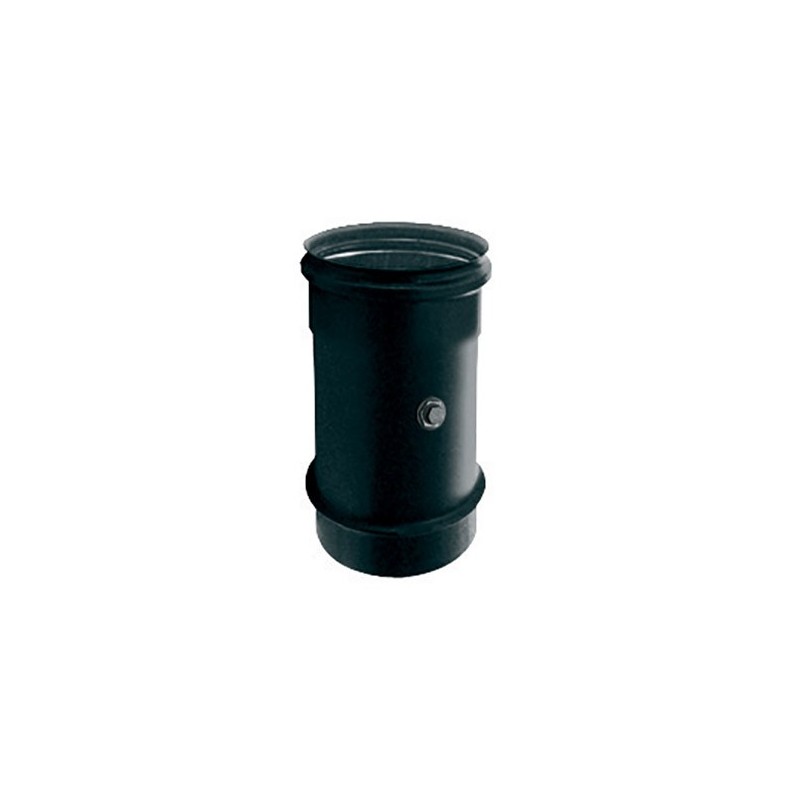 Elemento prelievo fumi monoforo DN 150 AN FIRE FE (nero opaco satinato)