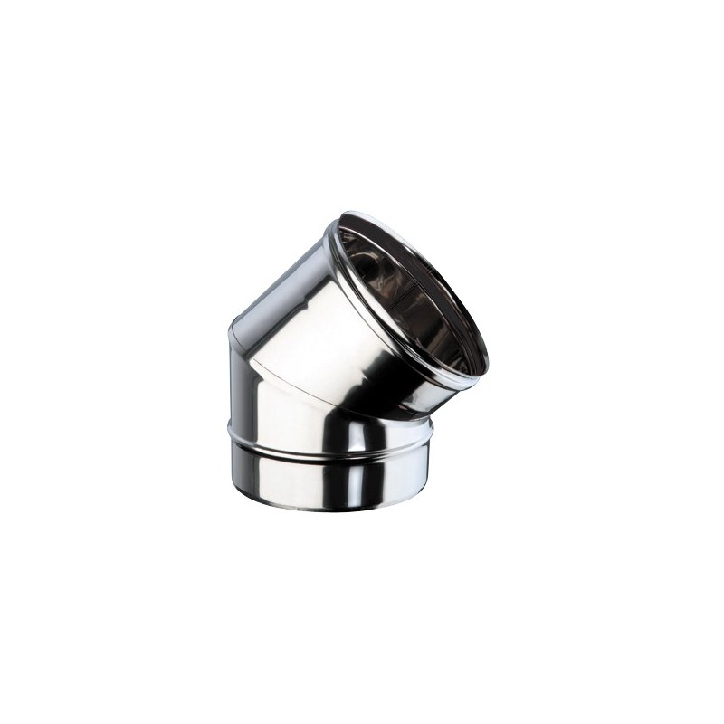 Gomito 45° DN 150 AISI 316L BA