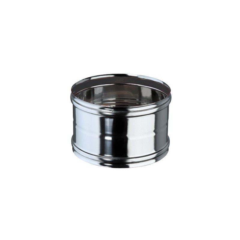 Manicotto femmina-femmina INOX DN 150 AISI 316L BA