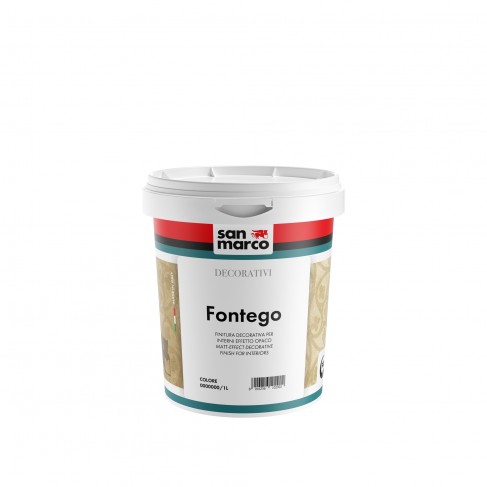 Pittura decorativa Fontego San Marco effetto opaco e vellutato