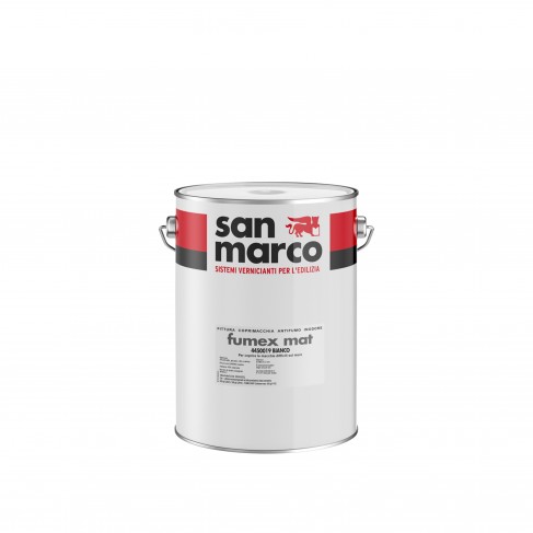 Pittura murale coprimacchia  Fumex Mat San Marco per interni (Secchio 0.75 o 10 Lt) San Marco - 1