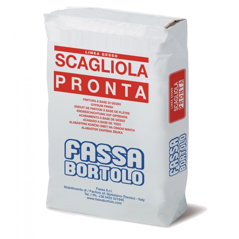Intonaco Fassa Scagliola Pronta  (Sacco da 25 Kg) Fassa Bortolo - 1