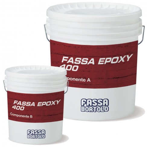 Stucco epossidico Fassa Epoxy 400  (Componente A 4,5 Kg + Componente B 1,5 Kg) Fassa Bortolo - 1