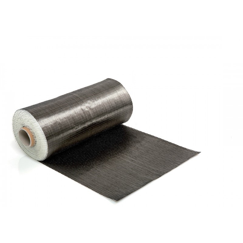 Tessuto unidirezionale Fassa Fassatex Carbon Uni 300 in fibra di carbonio lunghezza 20/50 metri lineari(1 Rotolo) Fassa Bortolo 