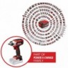 EINHELL Avvitatore ad impulsi a batteria IMPAXXO 18/230