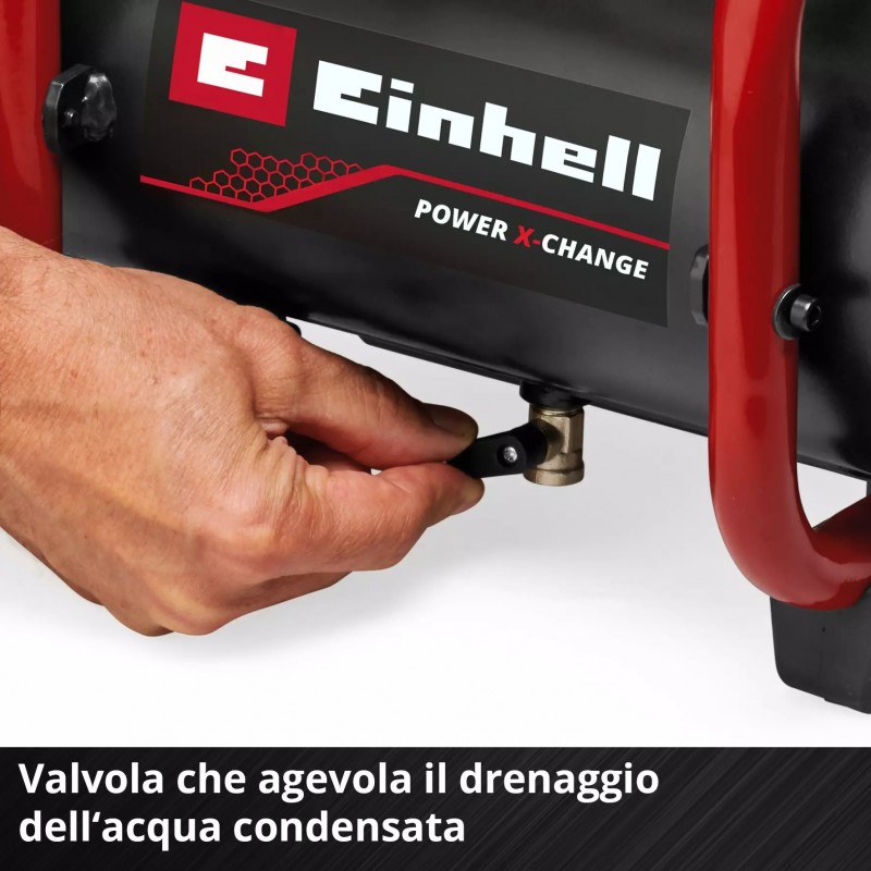 EINHELL COMPRESSORE A BATTERIA TE-AC 36/150 Li OF-Solo