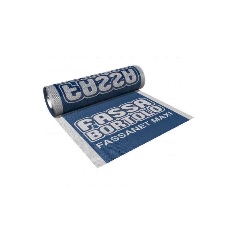 Rete d'armatura Fassa Fassanet Maxi in fibra di vetro alcali-resistente (Rotolo da 50 m) Fassa Bortolo - 1