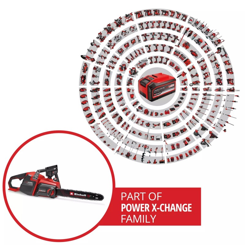 EINHELL MOTOSEGA A BATTERIA GP-LC 36/40 Li BL-Solo