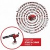 EINHELL PISTOLA PER SILICONE A CARTUCCIA A BATTERIA TE-SG 18/10 Li-Solo