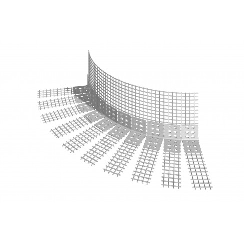 Paraspigolo Fassa in pvc per arco (Confezione da 1 Pz) Fassa Bortolo - 1