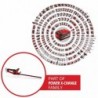 EINHELL TAGLIASIEPI A BATTERIA GP-CH 18/50 Li BL-Solo