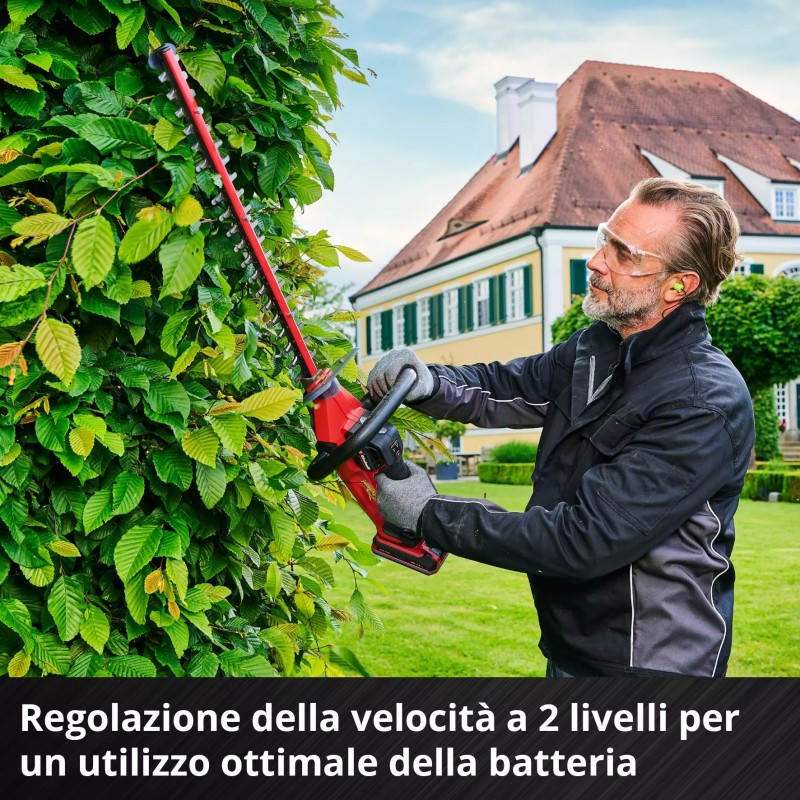 EINHELL TAGLIASIEPI A BATTERIA GP-CH 18/50 Li BL-Solo