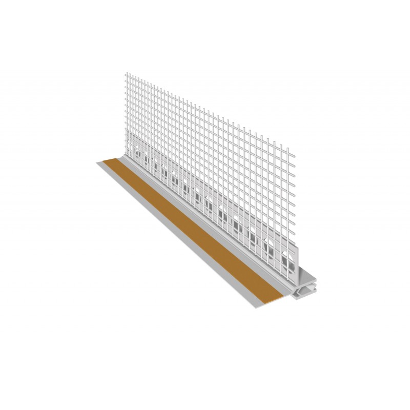 Profilo Fassa in pvc per infissi con nastro di guarnizione (Confezione da 1 Pz) Fassa Bortolo - 1