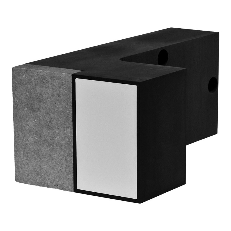 Supporto Fassa Tra-Wik-Alu-Rl in poliuretano angolare (Confezione da 1 Pz) Fassa Bortolo - 1