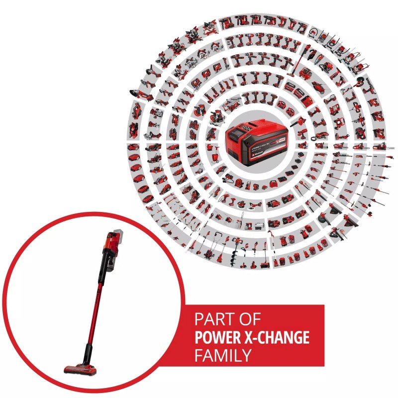 EINHELL ASPIRAPOLVERE A BATTERIA TE-SV 18 Li-Solo