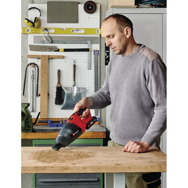 EINHELL ASPIRAPOLVERE PORTATILE TE-VC 18 Li-Solo