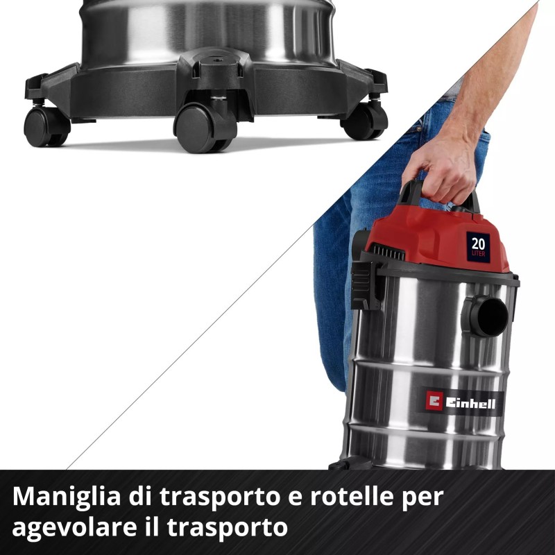 EINHELL ASPIRASOLIDI E LIQUIDI TC-VC 2045 S