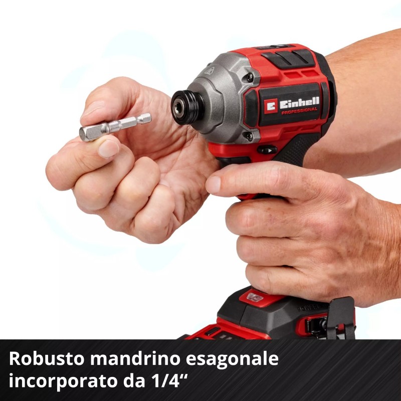EINHELL AVVITATORE A IMPULSI TP-CI 18/250-C Li BL - Solo