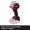 EINHELL AVVITATORE A PERCUSSIONE TP-CW 18/350-C Li BL-Solo