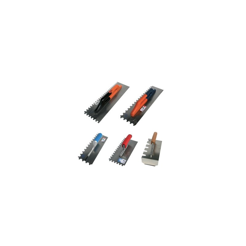 Spatole Fassa per cappotto in varie tipologie di denti (Confezione da 1 Pz) Fassa Bortolo - 1