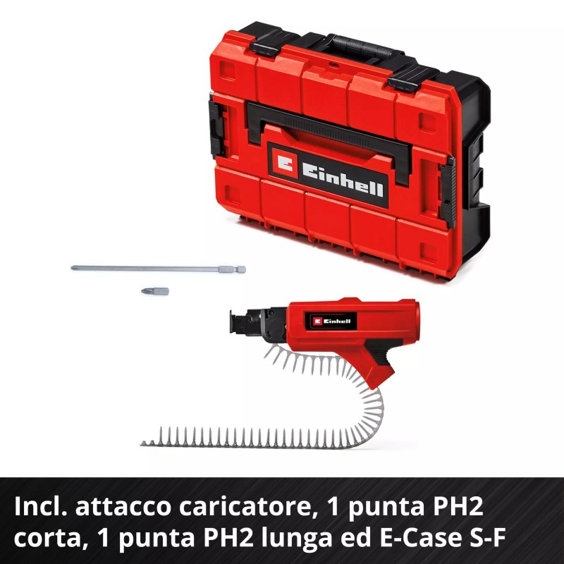 EINHELL AVVITATORE PER CARTONGESSO TP-DY 18 Li BL +Magazine