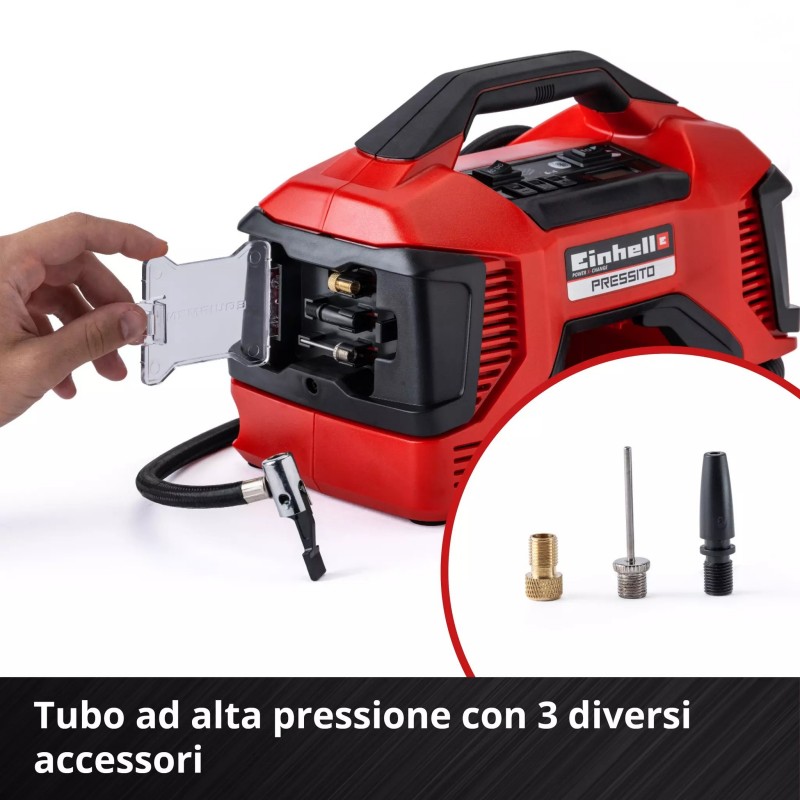 EINHELL COMPRESSORE IBRIDO PRESSITO