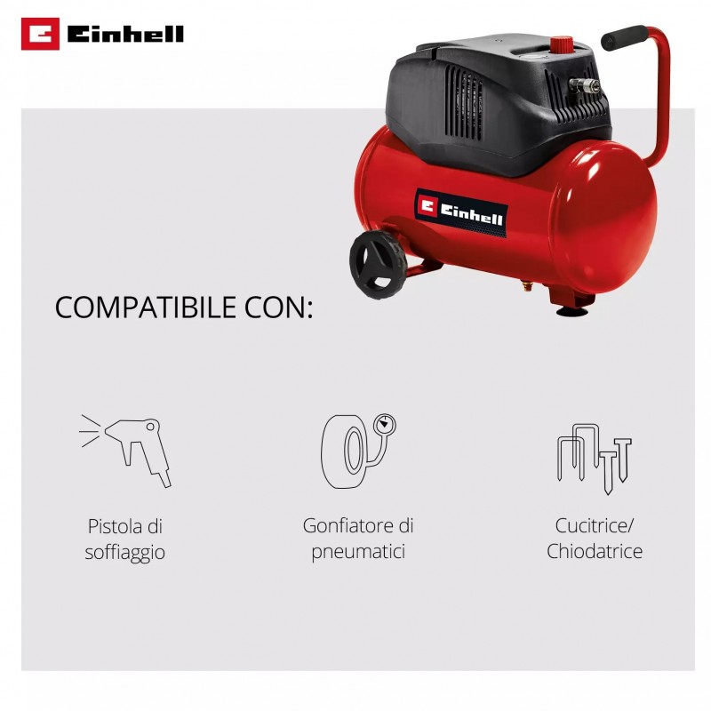 EINHELL COMPRESSORE TC-AC 200/24/8 OF