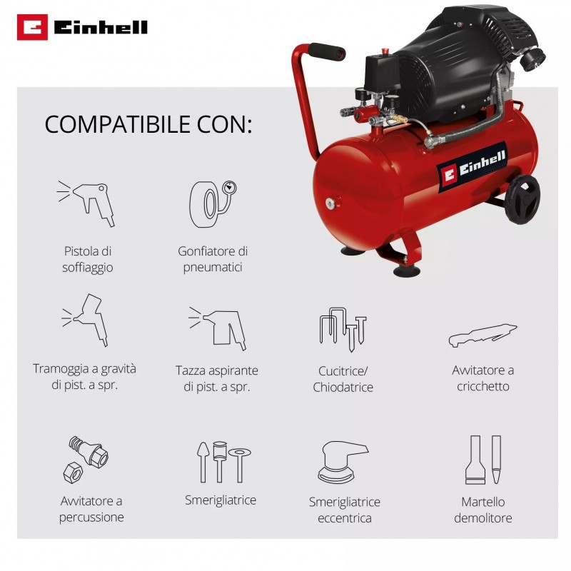 EINHELL COMPRESSORE TC-AC 420/50/10 V