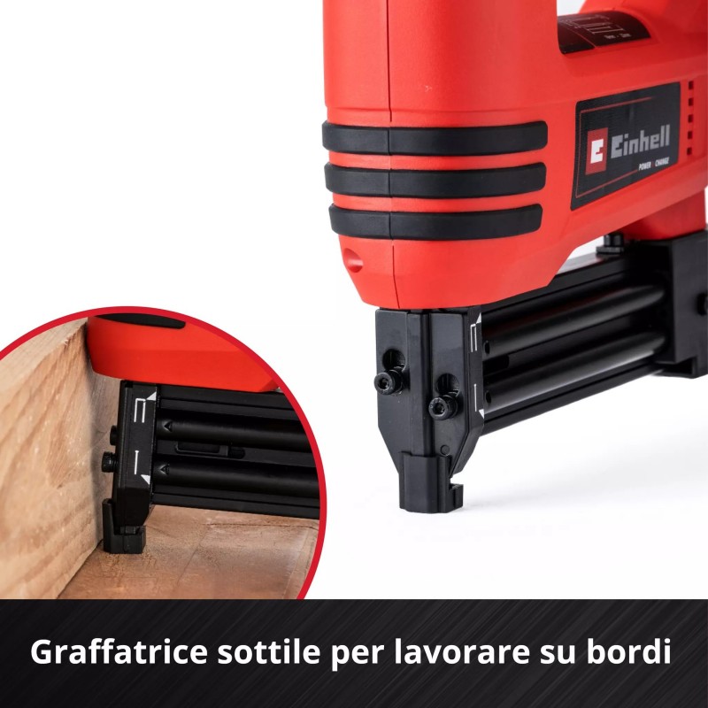 EINHELL GRAFFETTATRICE E CHIODATRICE A BATTERIA TE-CN 18 Li - Solo
