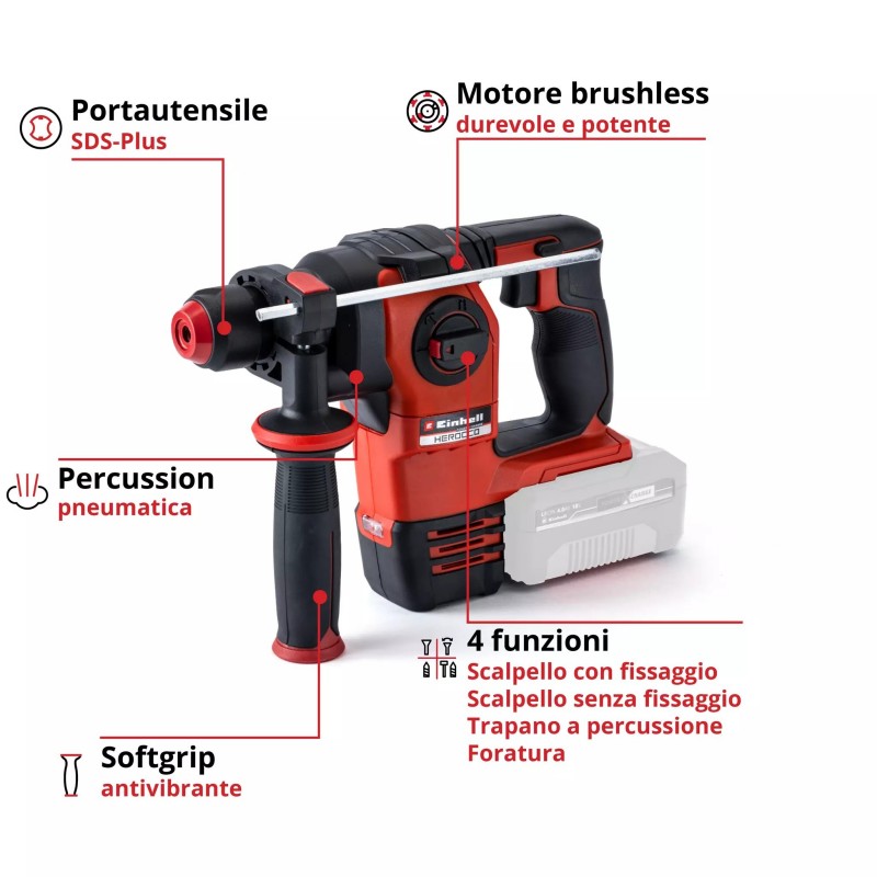 EINHELL TASSELLATORE A BATTERIA HEROCCO 18/20