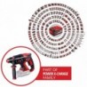 EINHELL TASSELLATORE A BATTERIA TP-HD 18/22 D Li BL - Solo