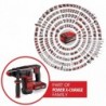 EINHELL TASSELLATORE A BATTERIA TP-HD 18/28 Li BL+4 (1x3