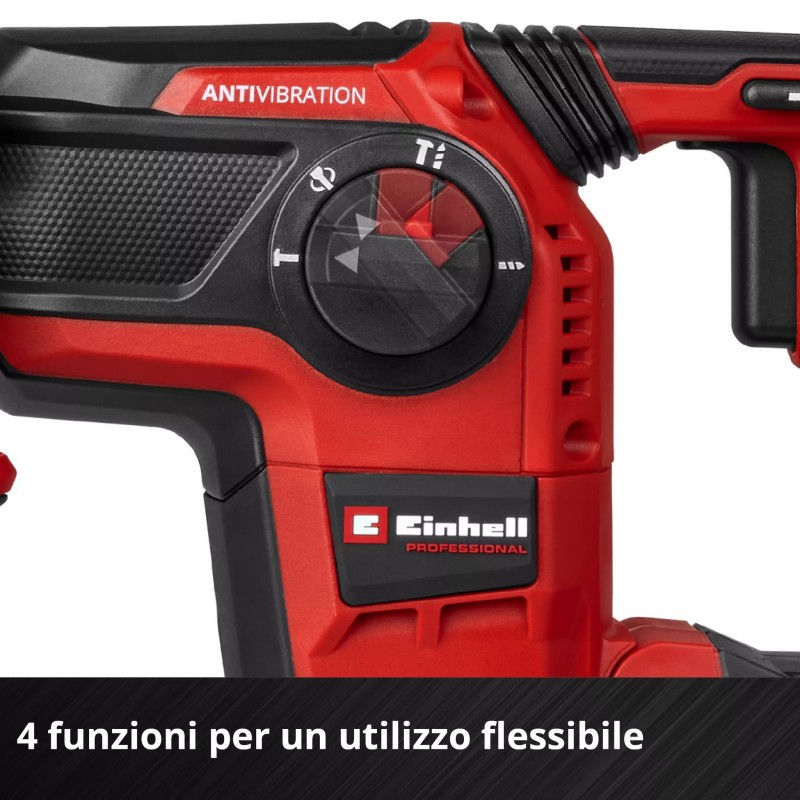 EINHELL TASSELLATORE A BATTERIA TP-HD 18/28 Li BL+4 (1x3