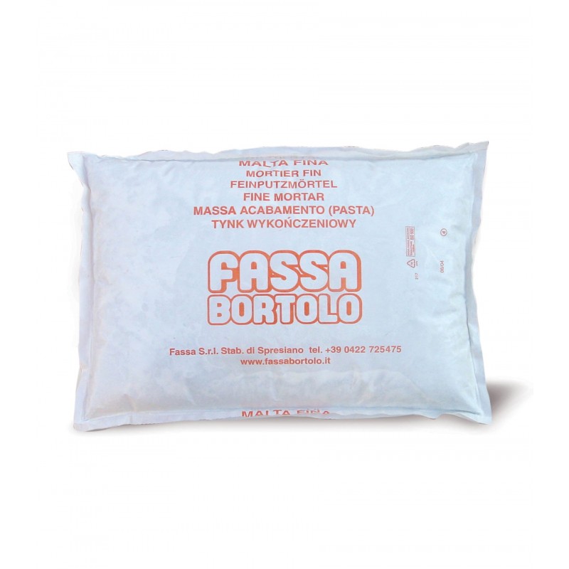Malta Fina Fassa a base di calce per intonaci interni (Pancale da 30 sacchi da 24,7 Kg) Fassa Bortolo - 1