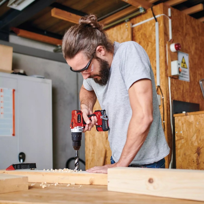 EINHELL TRAPANO A PERCUSSIONE TE-CD 18/2 Li-i +22 (1x2