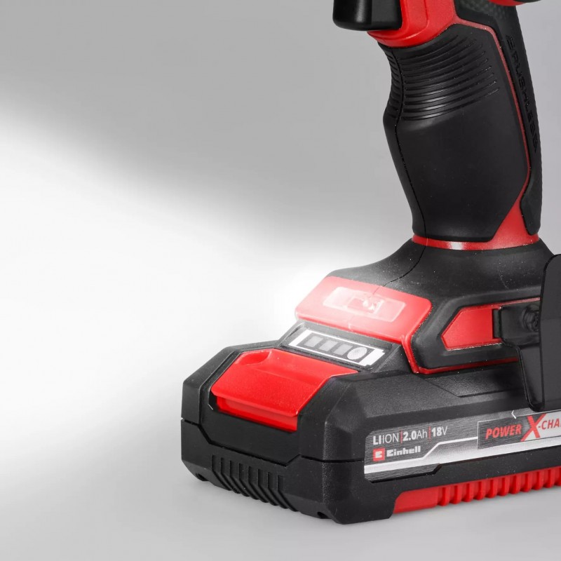 EINHELL TRAPANO A PERCUSSIONE TP-CD 18/70 Li-i BL (2x2