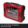 EINHELL TRAPANO A PERCUSSIONE TP-CD 18/70 Li-i BL+70 (2+3Ah)