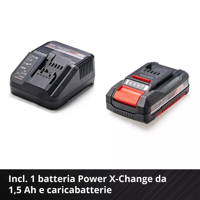 EINHELL TRAPANO AVVITATORE A BATTERIA TC-CD 18/35 Li (1x1