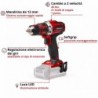 EINHELL TRAPANO AVVITATORE A BATTERIA TE-CD 18/40 Li-Solo