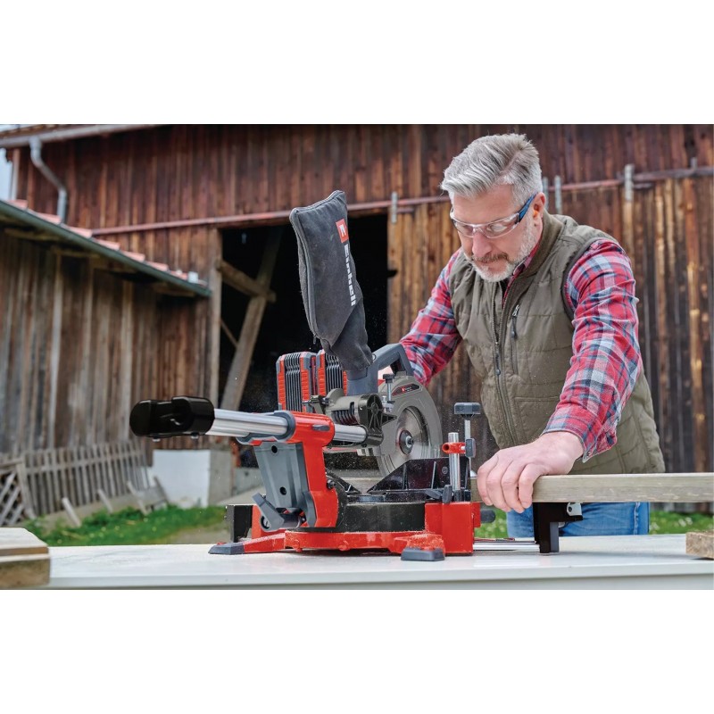 EINHELL TRONCATRICE RADIALE A BATTERIA TE-SM 36/210 Li - Solo