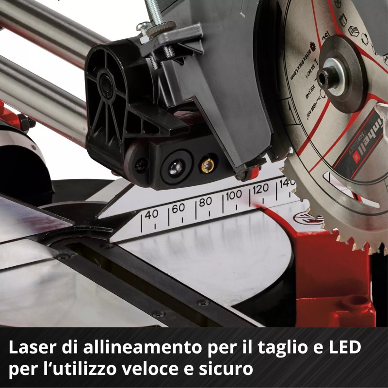 EINHELL TRONCATRICE RADIALE A BATTERIA TE-SM 36/210 Li - Solo