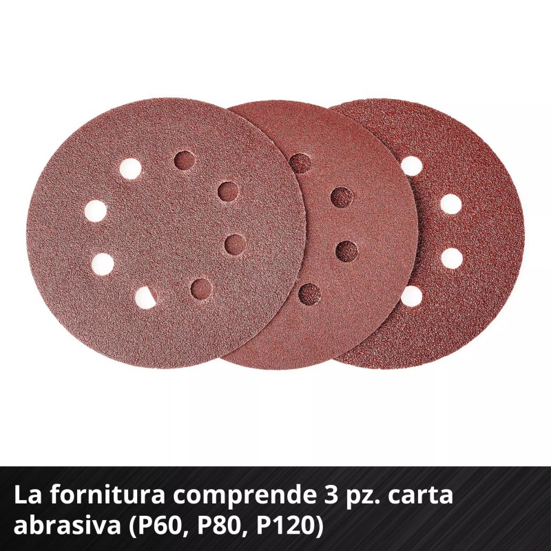 EINHELL LEVIGATRICE ECCENTRICA TP-RS 18/32 Li BL - Solo