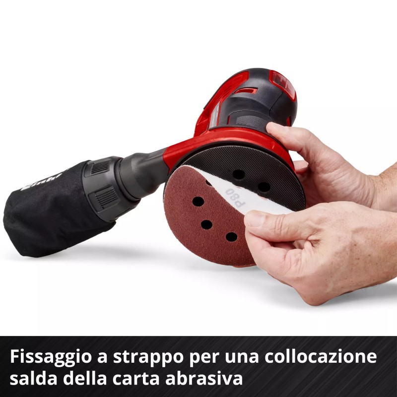 EINHELL LEVIGATRICE ROTORBITALE A BATTERIA TE-RS 18 Li-Solo