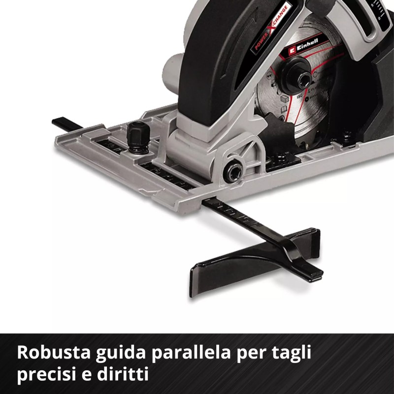 EINHELL MINI SEGA CIRCOLARE A BATTERIA TE-CS 18/89 Li - Solo