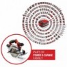 EINHELL SEGA CIRCOLARE A BATTERIA TE-CS 18/165-1 Li - Solo