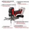 EINHELL SEGHETTO ALTERNATIVO T-STYLE A BATTERIA TP-JST 18/135 Li BL - Solo