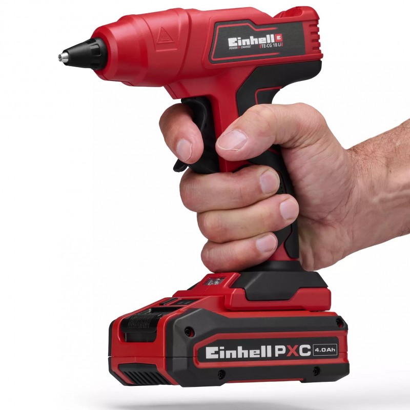 EINHELL PISTOLA PER COLLA A CALDO TE-CG 18 Li - Solo