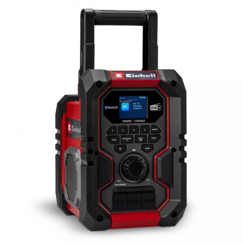 EINHELL RADIO DA CANTIERE TE-CR 18 Li DAB+/FM/BT - Solo