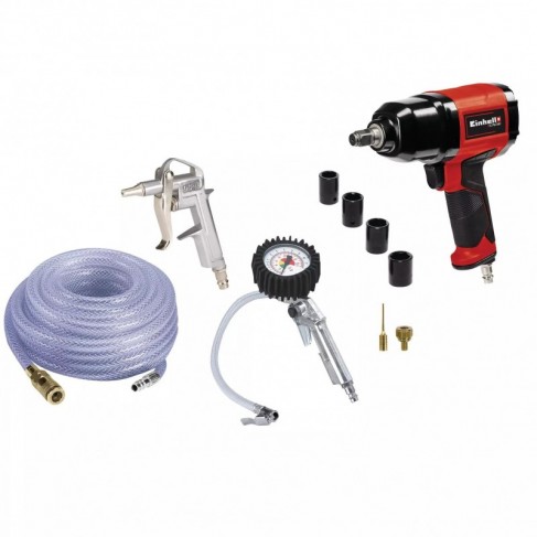 EINHELL SET ACCESSORI UTENSILI PNEUMATICI 10 PZ